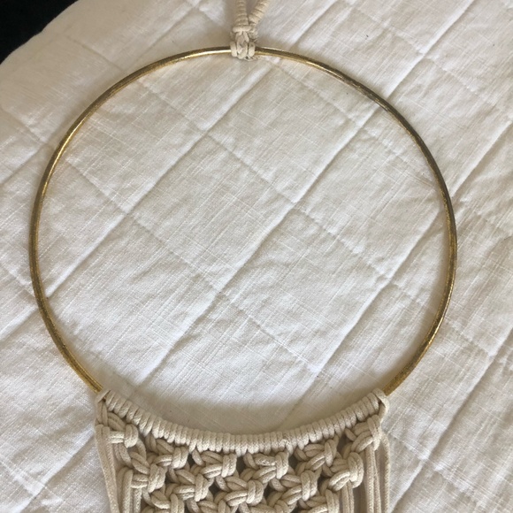 BOHO MACRAME HANGING PLANT HOLDER - Picture 4 of 9